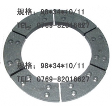 铜基粉末圆形刹车片（进口材料）